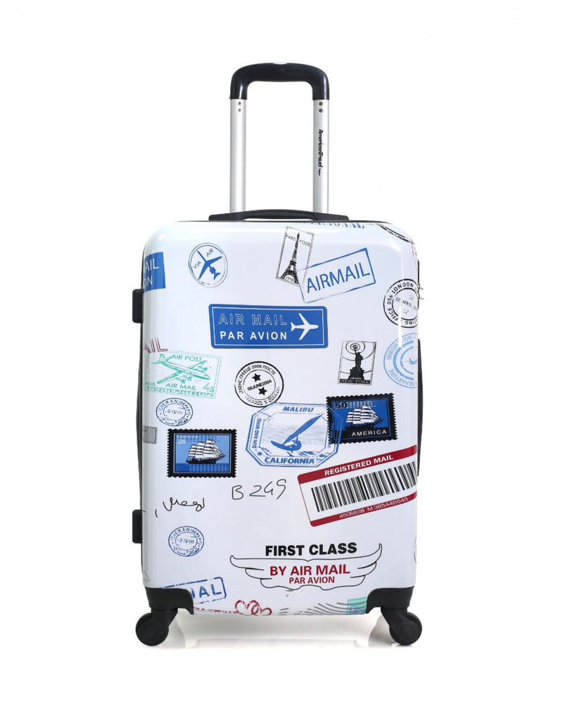 AMERICAN TRAVEL - Valise Cabine ABS/PC AUSTIN 4 Roues 55 cm