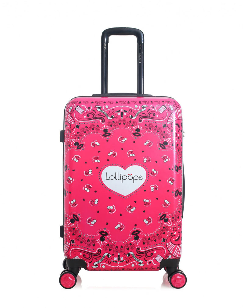 LOLLIPOPS - Valise Weekend ABS/PC CAMOMILLE 4 Roues 65 cm