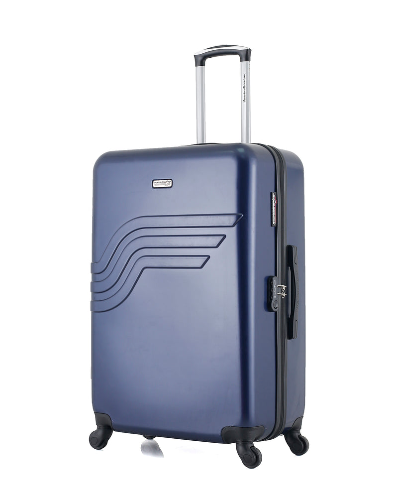 AMERICAN TRAVEL - Valise Grand Format ABS/PC DETROIT 4 Roues 75 cm