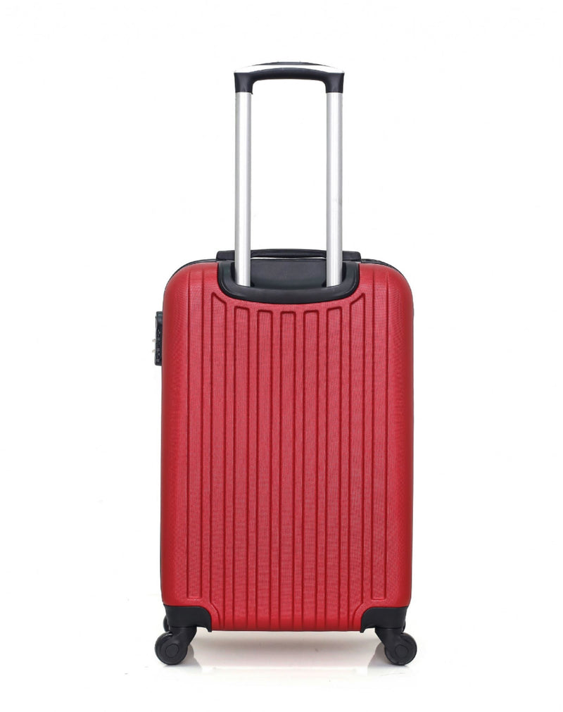 AMERICAN TRAVEL - Valise Weekend ABS SPRINGFIELD-A 4 Roues 60 cm
