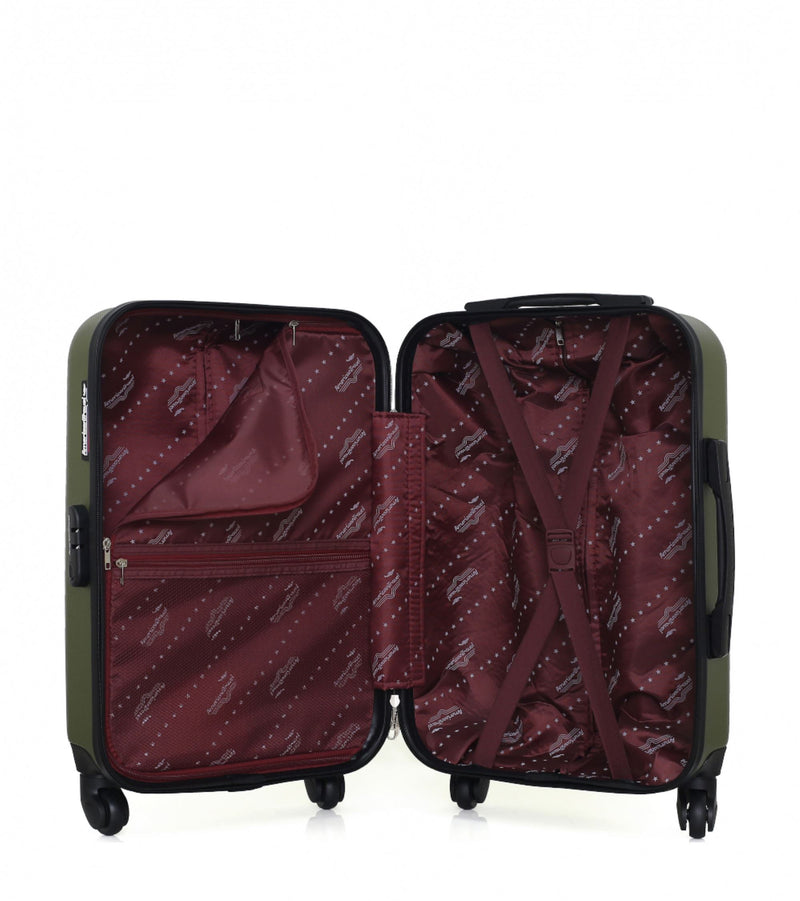 AMERICAN TRAVEL - Valise Cabine ABS QUEENS 4 Roues 55 cm