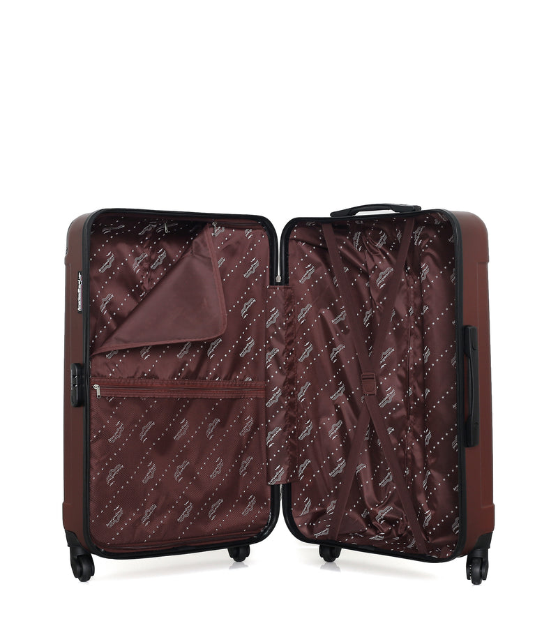 AMERICAN TRAVEL - VALISE GRAND FORMAT ABS HARLEM-A 4 ROUES 70 CM