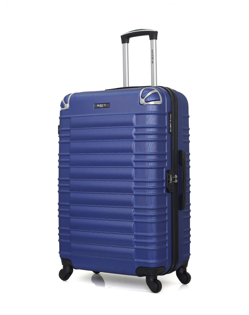 BLUESTAR - Valise Grand Format ABS LIMA 4 Roues 75 cm