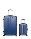 BLUESTAR - LOT DE 2 - Valises grand format et cabine XXS MADRID