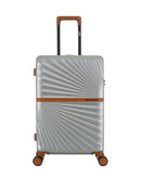 Lot de 2 Valises Rigides Taille Moyenne et Cabine XS OAKLAND