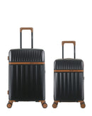 Lot de 2 Valises Rigides Taille Moyenne et Cabine XS ZERMATT