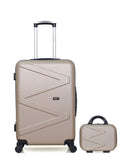 WAVE PARIS - Lot de 2 - Valises Grand Format et Vanity AMAZONE
