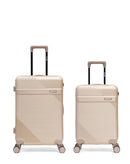 Lot de 2 Valises Rigides Taille Moyenne et Cabine WOHLEN