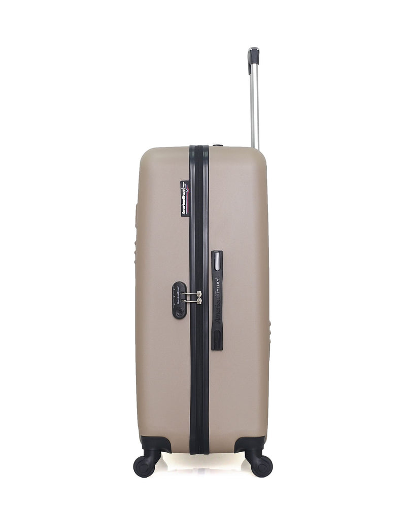 AMERICAN TRAVEL - LOT DE 3 - Valises grand format, cabine et vanity CHELSEA