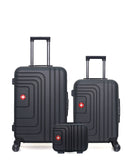 SWISS KOPPER - LOT DE 3 - Valise Week-end, Valise Cabine et Vanity RUTI