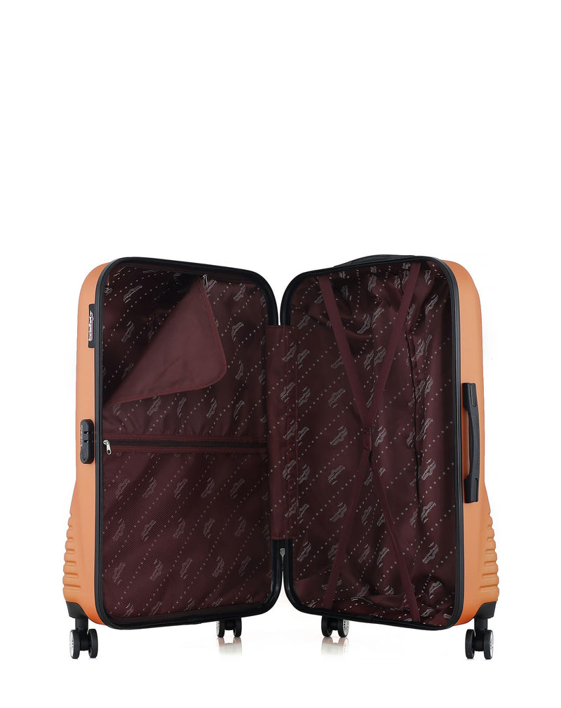 AMERICAN TRAVEL - LOT DE 3 - Valises grand format, weekend et cabine DC