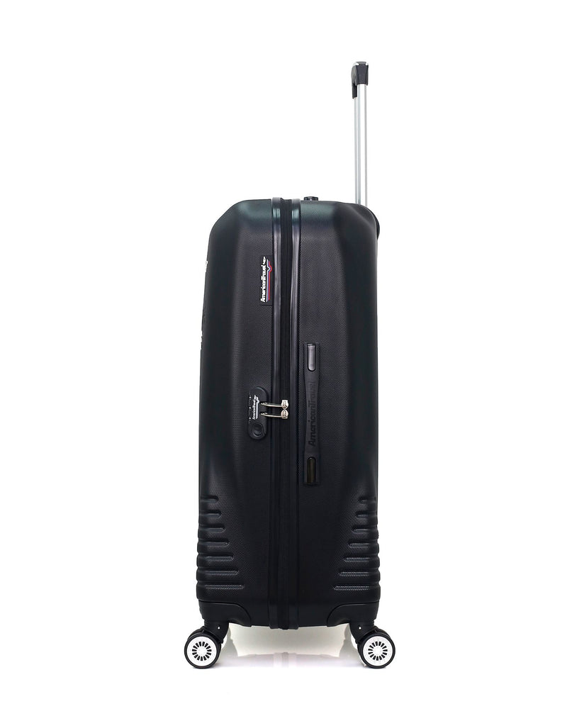 AMERICAN TRAVEL - LOT DE 3 - Valises grand format, weekend et cabine DC