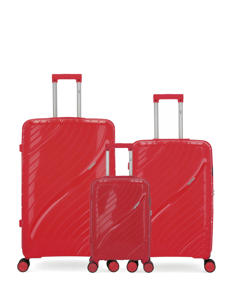 OBAGO - LOT DE 3 - Valises grand format, weekend et cabine XS LYRA