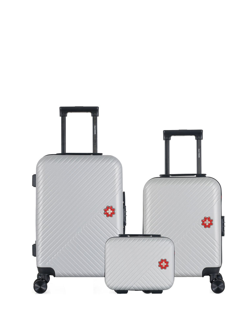 SWISS KOPPER - LOT DE 3 - Valise Cabine, Valise Cabine XXS et Vanity SPIEZ