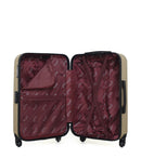 AMERICAN TRAVEL - LOT DE 2 - Valise Week-end et Valise Cabine XXS BROOKLYN