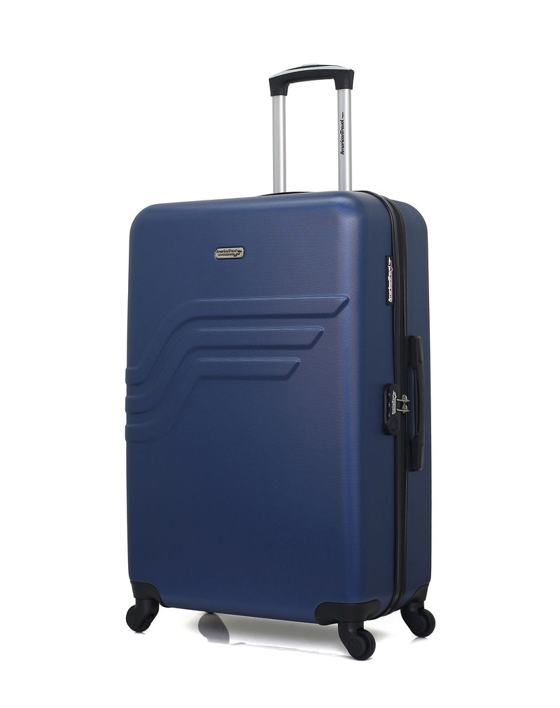 AMERICAN TRAVEL - LOT DE 3 - Valises grand format, cabine et cabine XXS QUEENS