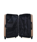 WAVE PARIS - Lot de 2 - Valises Grand Format et Vanity AMAZONE