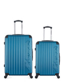 AMERICAN TRAVEL - Lot de 2 - Valises grand format et weekend BUDAPEST