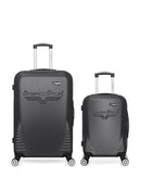 AMERICAN TRAVEL - LOT DE 2 - Valise Grand Format et Valise Cabine DC