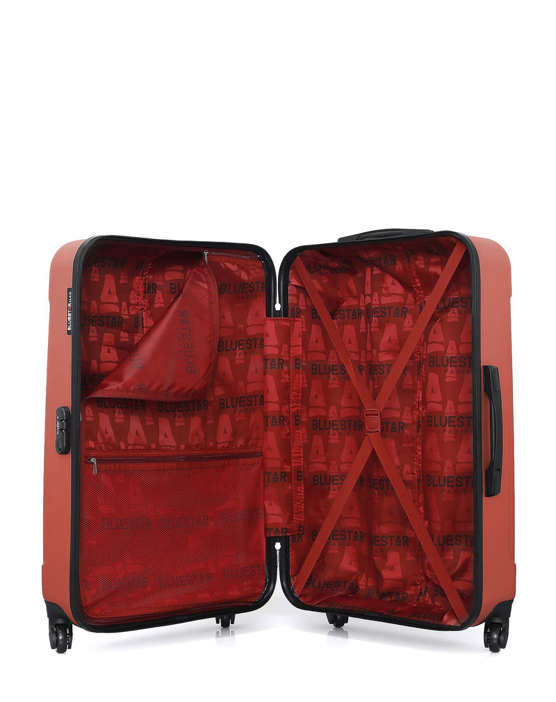 BLUESTAR - Set de 4 Valises NAPOLI-C 75 cm 4 Roues