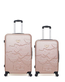 LPB LUGGAGE - LOT DE 2 - Valises grand format et weekend AELYS