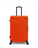 Lot de 2 Valises Rigides Grand Format et Taille Moyenne SERENA