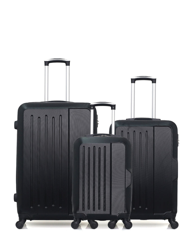 HERO - LOT DE 3 - Valises grand format, weekend et cabine VESUVIO