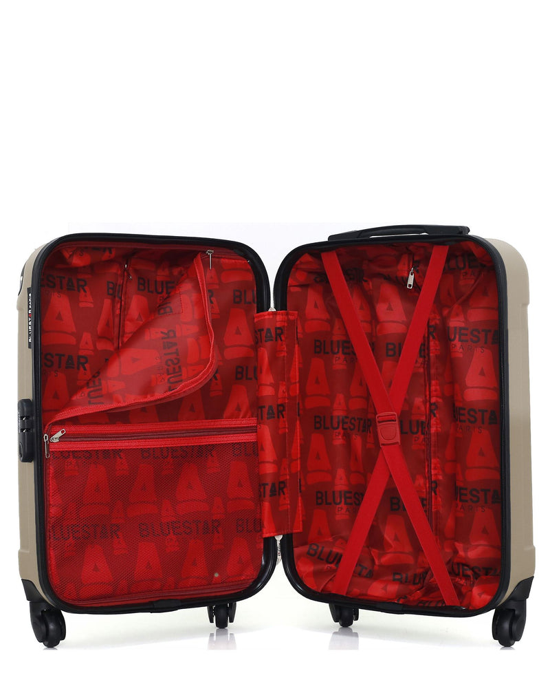 BLUESTAR - LOT DE 3 - Valises grand format, weekend et cabine XXS MADRID