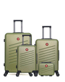 SWISS KOPPER - LOT DE 4 - Valise Grand Format, Valise Week-end, Valise Cabine et Vanity ZURICH