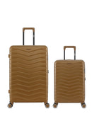 Lot de 2 Valises Rigides Grand Format et Cabine SEATTLE