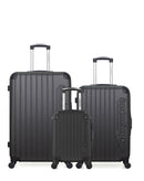 AMERICAN TRAVEL - LOT DE 3 - Valises grand format, weekend et cabine XXS BUDAPEST