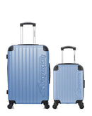 AMERICAN TRAVEL - LOT DE 2 - Valises weekend et cabine XXS BUDAPEST