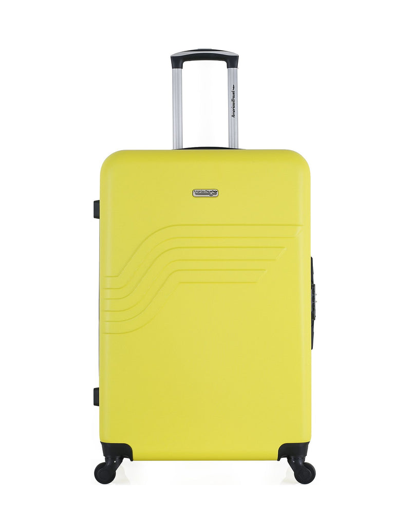 AMERICAN TRAVEL - LOT DE 3 - Valises grand format, cabine et cabine XXS QUEENS
