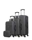 AMERICAN TRAVEL - Set de 4 Valises CHELSEA-C
