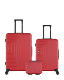 SWISS KOPPER - LOT DE 3 - Valise Grand Format, Valise Week-end et Vanity RUTI