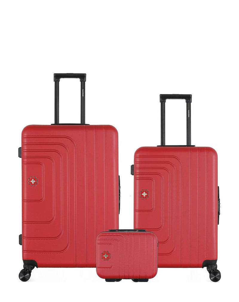 SWISS KOPPER - LOT DE 3 - Valises grand format, weekend et vanity RUTI