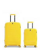 Lot de 2 Valises Rigides Grand Format et Cabine GALINA