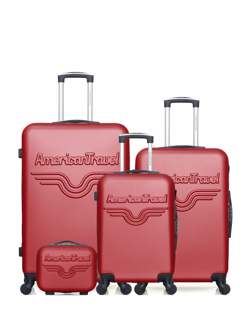 AMERICAN TRAVEL - Set de 4 Valises CHELSEA-C