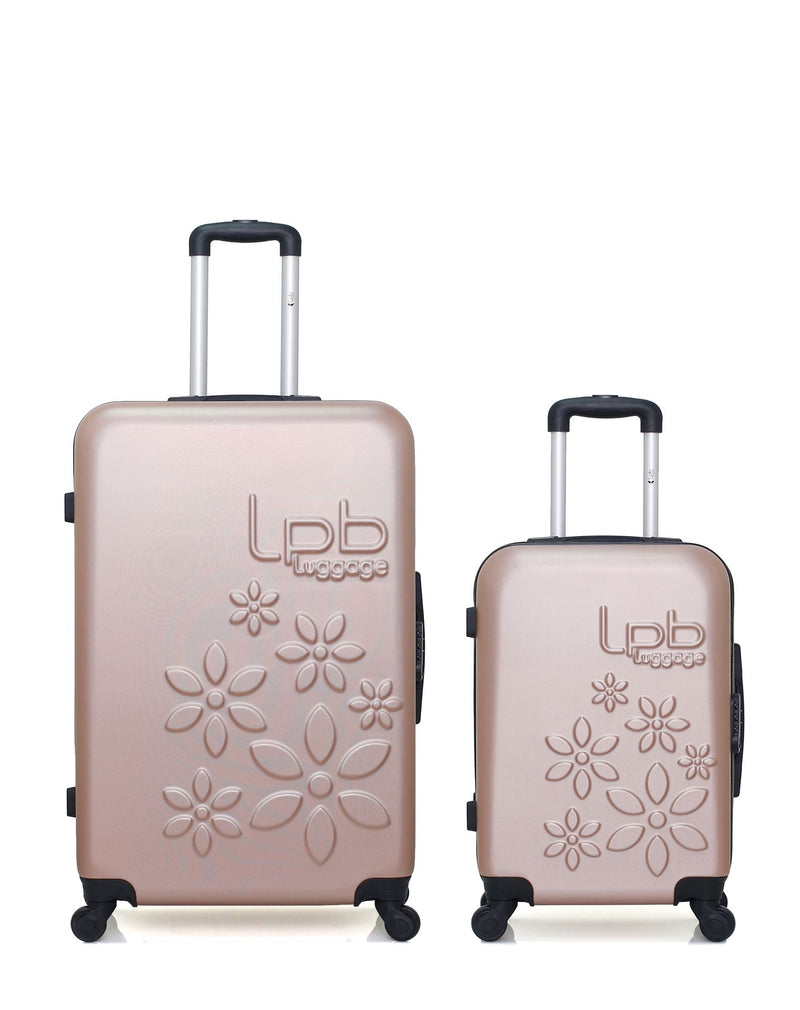 LPB LUGGAGE - Lot de 2 - Valises grand format et cabine ELEONOR