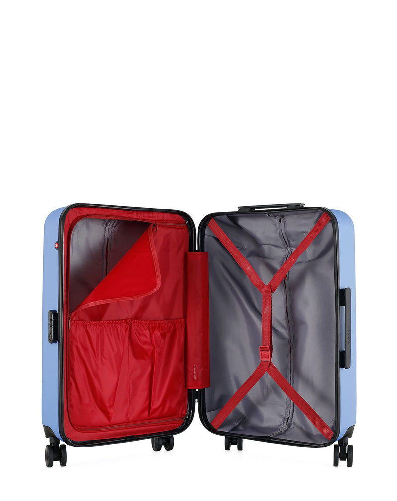 SWISS KOPPER - Lot de 4 - Valises weekend, cabine, cabine XXS et vanity RUTI