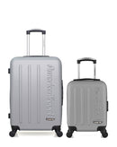 AMERICAN TRAVEL - LOT DE 2 - Valises weekend et cabine XXS BRONX