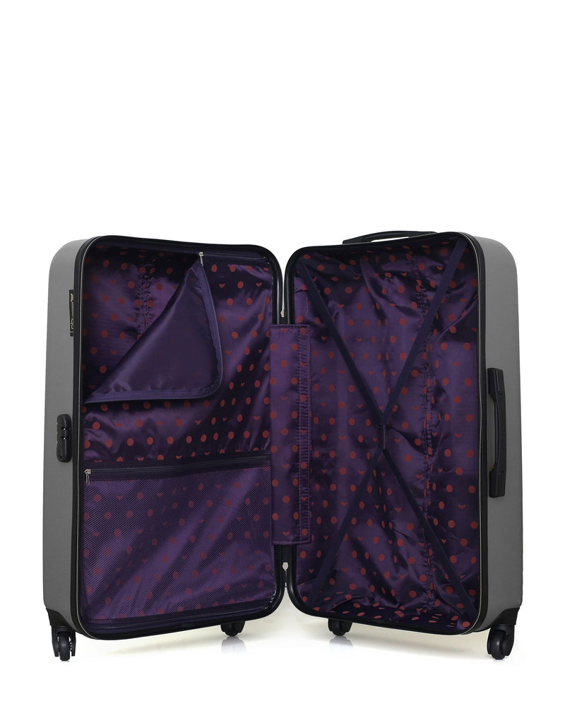 LPB LUGGAGE - Lot de 2 - Valises grand format et weekend AGATA