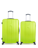Lot de 2 Valises Rigides Grand Format et Taille Moyenne ATLANTA