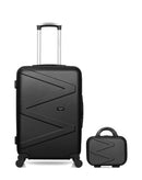 WAVE PARIS - Lot de 2 - Valises Grand Format et Vanity AMAZONE