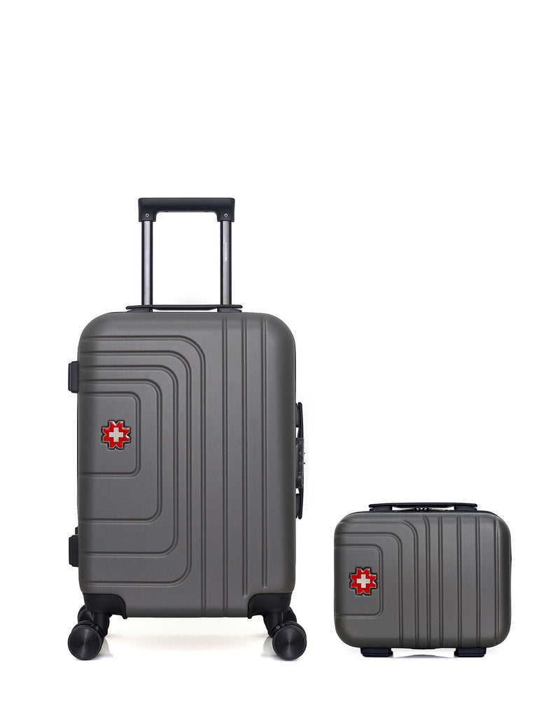 SWISS KOPPER - LOT DE 2 - Valises cabine et vanity RUTI