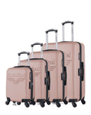 AMERICAN TRAVEL - Set de 4 Valises CHELSEA-M