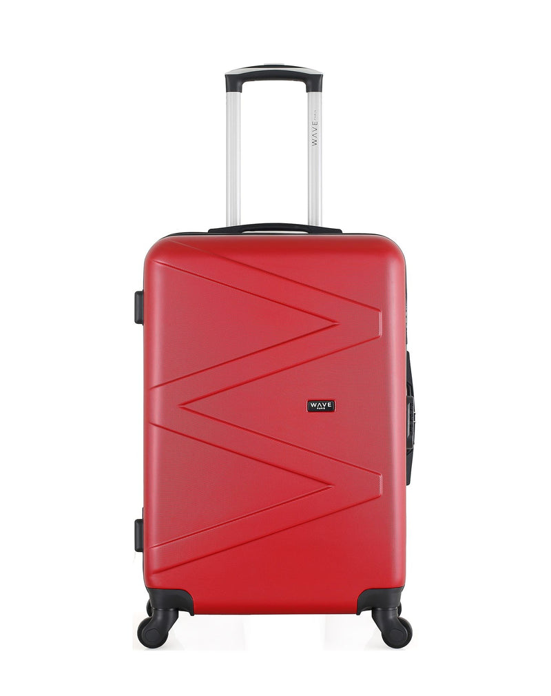 WAVE PARIS - Valise Weekend ABS AMAZONE 4 Roues 65 cm