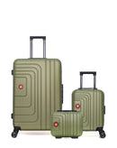 SWISS KOPPER - LOT DE 3 - Valise Grand Format, Valise Cabine XXS et Vanity RUTI