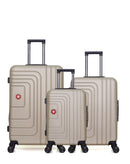 SWISS KOPPER - LOT DE 3 - Valise Grand Format, Valise Week-end et Valise Cabine RUTI