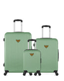 LPB LUGGAGE - LOT DE 3 - Valises grand format, weekend et cabine XXS AGATA